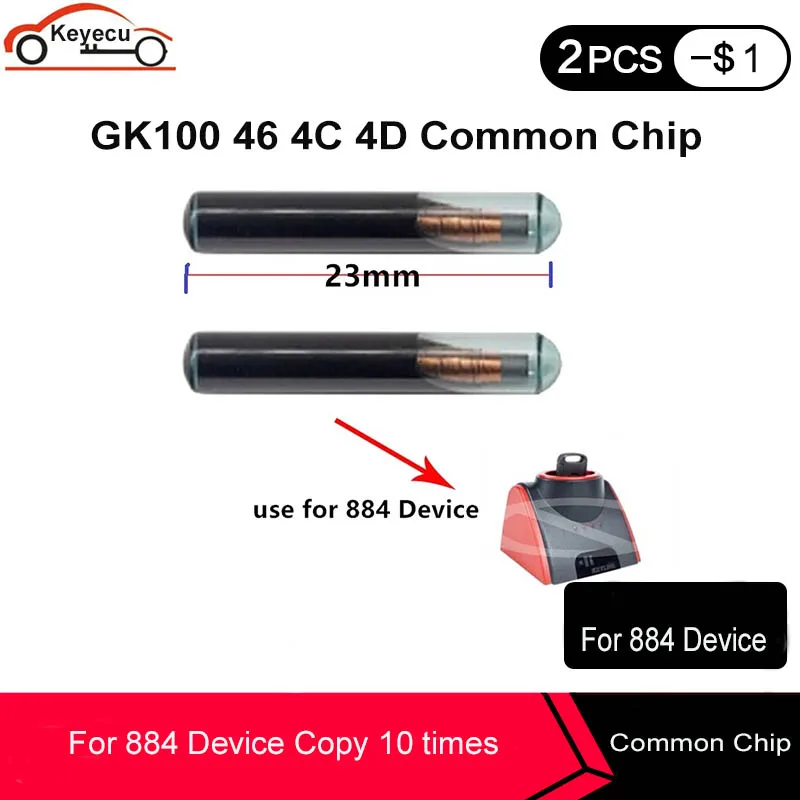 KEYECU замена нового стекла GK100 46 4C 4D общая микросхема использования для устройства