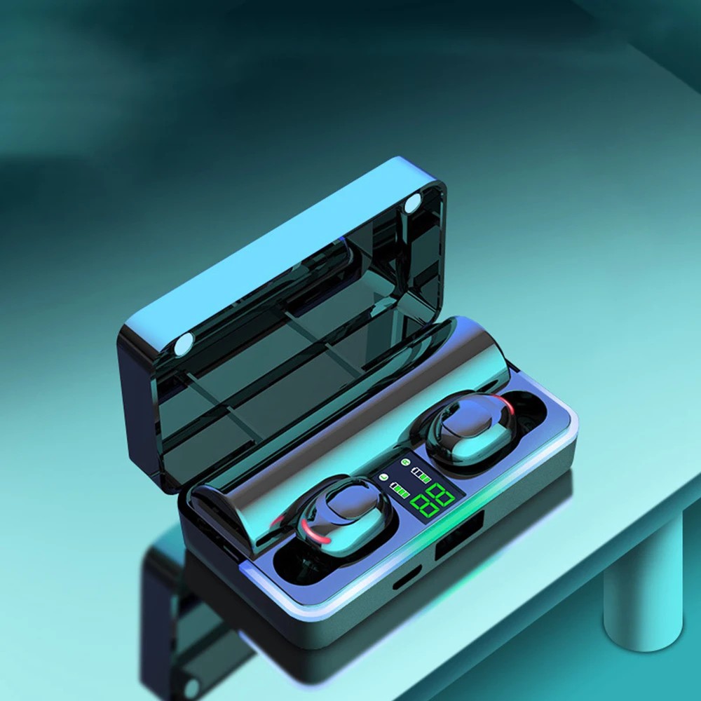 W12 TWS Wireless Earbuds Mini Bluetooth 5.0 Stereo Sport Earphones Headset 200 Hours Standby Time | Электроника