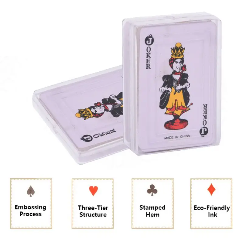 Портативная маленькая карточка для игр в путешествиях Прозрачная Жесткая