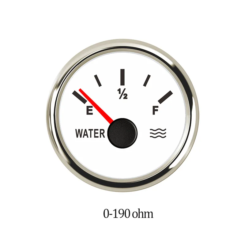 water Gauge 0-190 300 мм топливный& водоуказательный прибор Сенсор для морской лодки запчасти для яхт для грузовых автомобилей генераторы или Gen комплект автобус RV автомобиль багги - Цвет: water Gauge 0-190