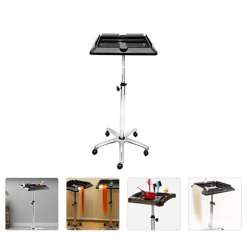 Hair Salon Instrument Tray W/Accessory Caddy Multi-purposeTray Station Adjustable Height Trolley Beauty Tool | Красота и здоровье