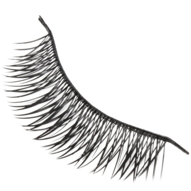

10 Pairs Black Long Thick Soft Reusable False Eyelashes Fake Eye Lash for Makeup Cosmetic