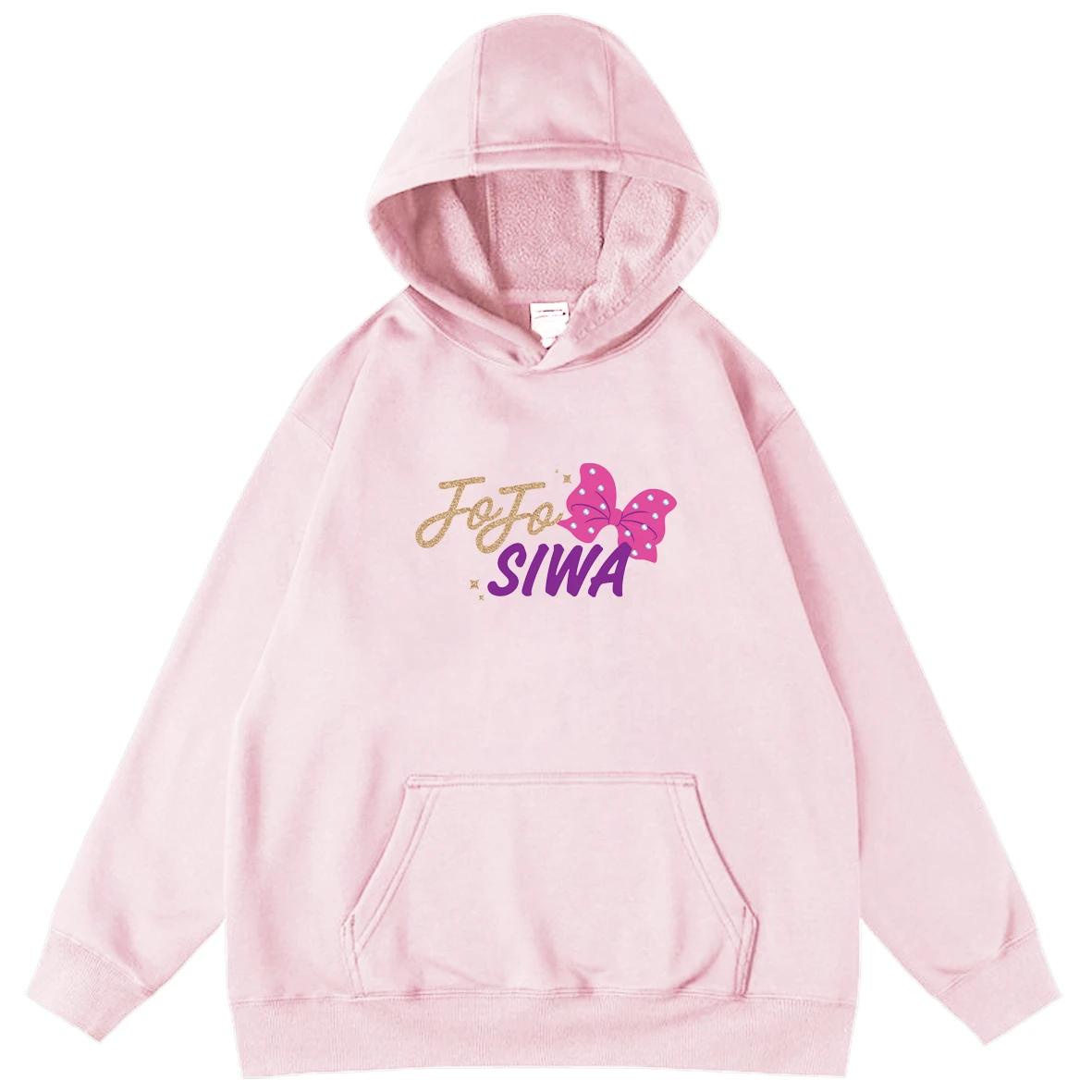 

2021 JoJo Siwa Mens Hoodies 6 Color Hooded Hip Hop Streetwear Men Pullover Sweatshirts Men Autumn Hoodie Male Streetwear Tops