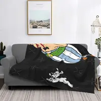 Asterix-Manta de tela escoa para la cama, охват Ланы, a cuadros, 32 штуки