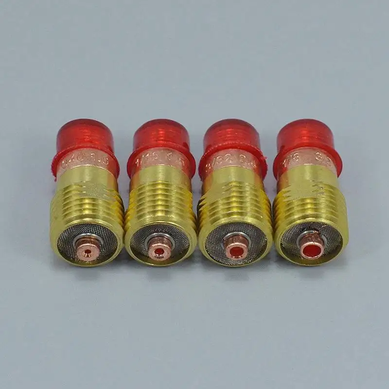 Сварочные горелки TIG газовые коллеты для объектива из глинозема Набор насадок