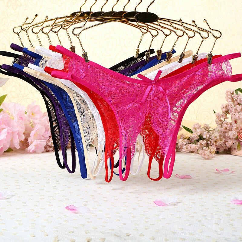Женские сексуальные прозрачные кружевные трусики стринги нижнее белье|Трусики| |