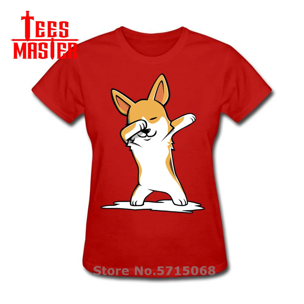Футболка для любителей собак с индивидуальным принтом рубашка корги официальная