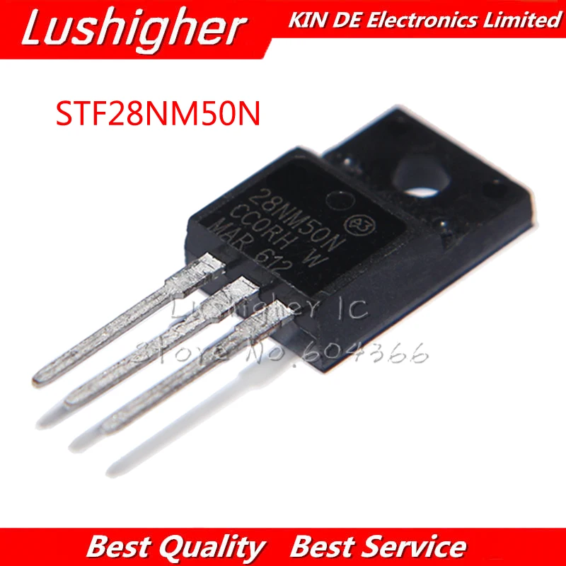 

5 шт. STF28NM50N TO220F 28NM50N TO-220F