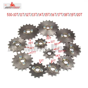 Звездочка переднего двигателя для квадроцикла, внедорожника, багги, мотоцикла, 530, 20 мм, 10T, 11T, 12T, 13T, 14T, 15T, 16T, 17T, 18T, 19T, 20T