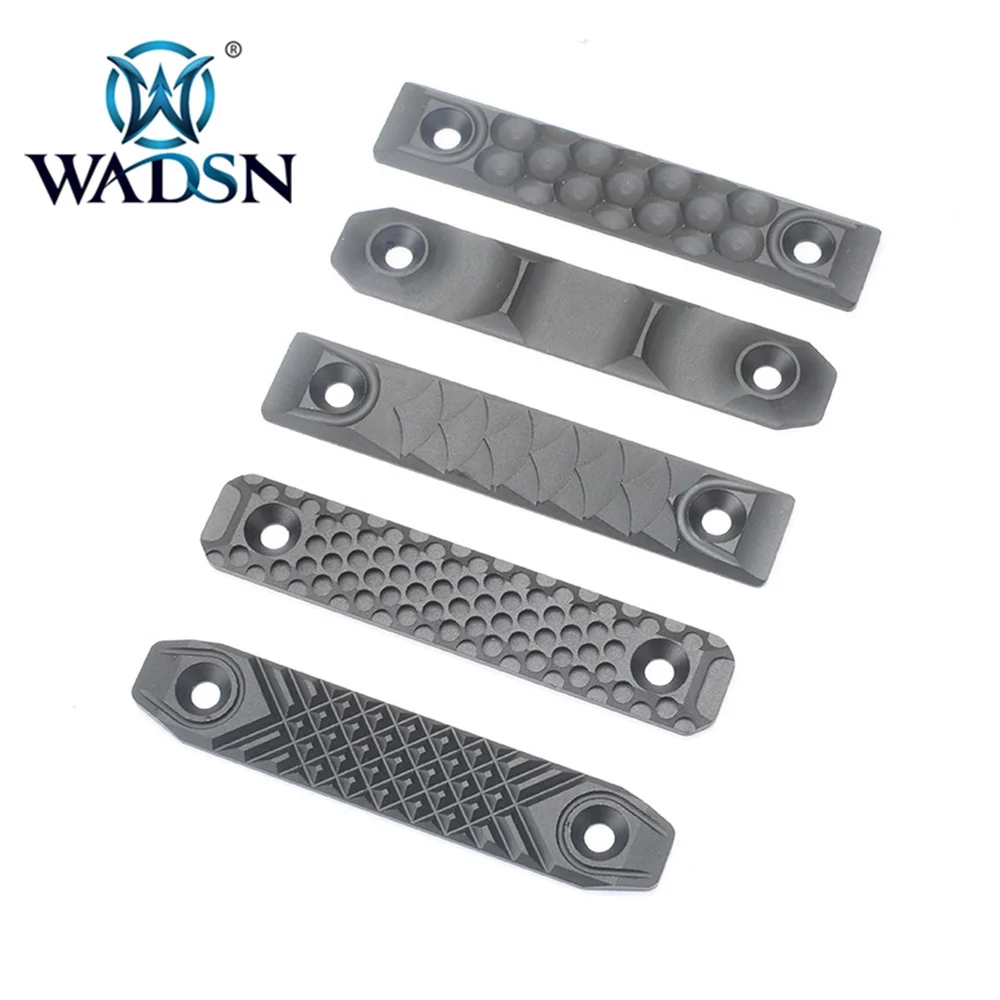 WADSN Tactical RS CNC Handguard Rail Крышка для M-lok и Keymod короткие Railscales стиль WME08003 охотничий оружейный светильник аксессуар