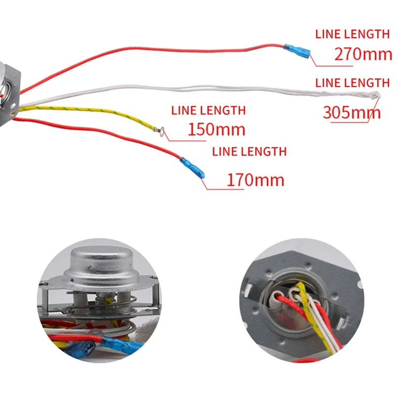 

2Pcs Rice Cooker Thermostat, Adjustable Bimetal Rice Cooker Heating Temperature Controller Magnetic Steel