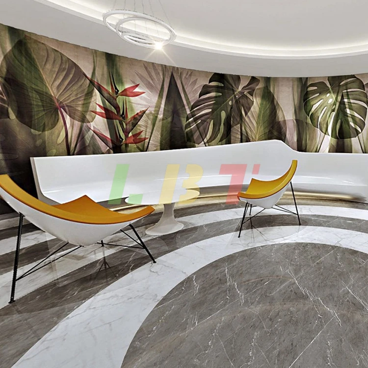 

Simple fashion style FRP front desk GRP to map custom shopping mall comprehensive service consulting desk reception desk