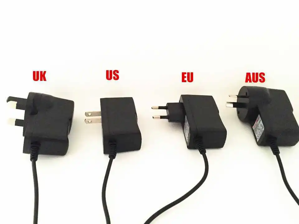 

Bike Bicycle Light 5.5mm Charger DC 8.4V 1A Wall EU US UK AU Plug Charger For Rechargeable Battery Headlamp Flashlight