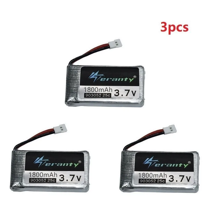 Аккумуляторная батарея 3 7 в 1800 мАч для KY601S SYMA X5 X5S X5C X5SC X5SH X5SW X5HW X5UW M18 H5P HQ898 H11D H11C lipo