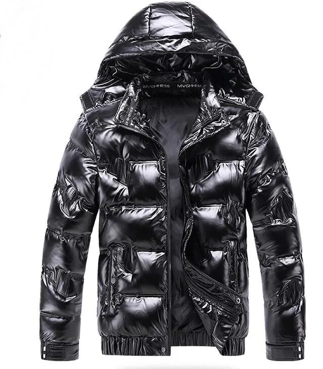 Men's Warm Jackets Fur Collar Long Parkas Men Overcoats Thick Casual Hooded Male Fur Collar Coats Men Winter Outwear