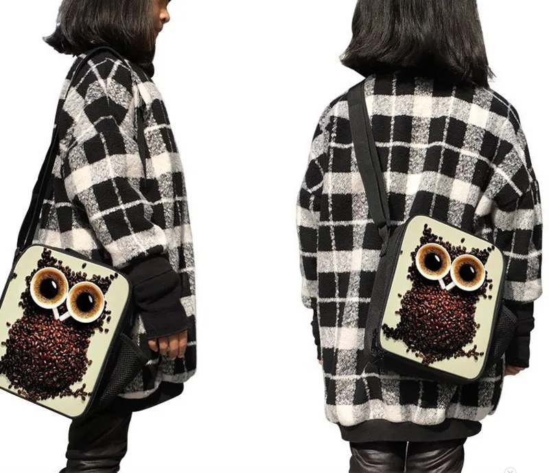 Drop Shipping Custom Kids School Bag for Children Teenage Art Afro Girls School Backpack Students 3pcs/set Shoulder Bookbag