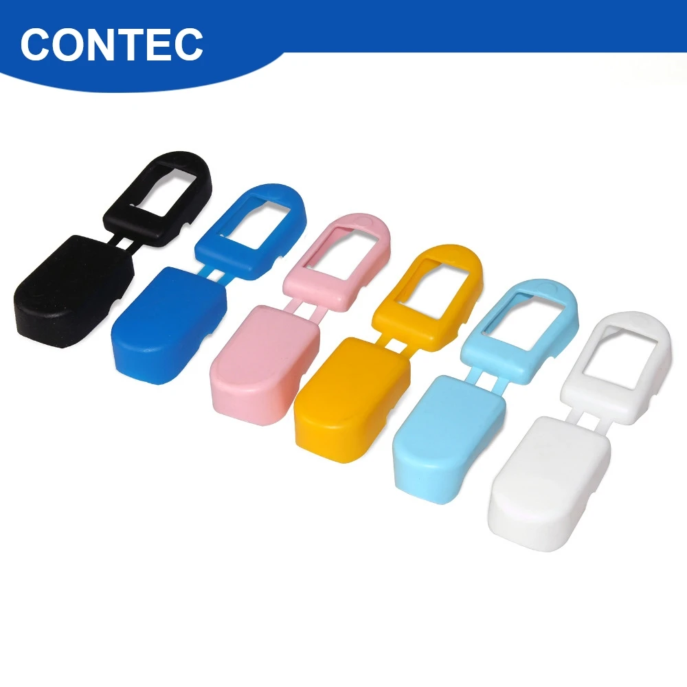 CONTEC 6 цветов резиновые чехлы для CMS50D, CMS50DL оксиметр