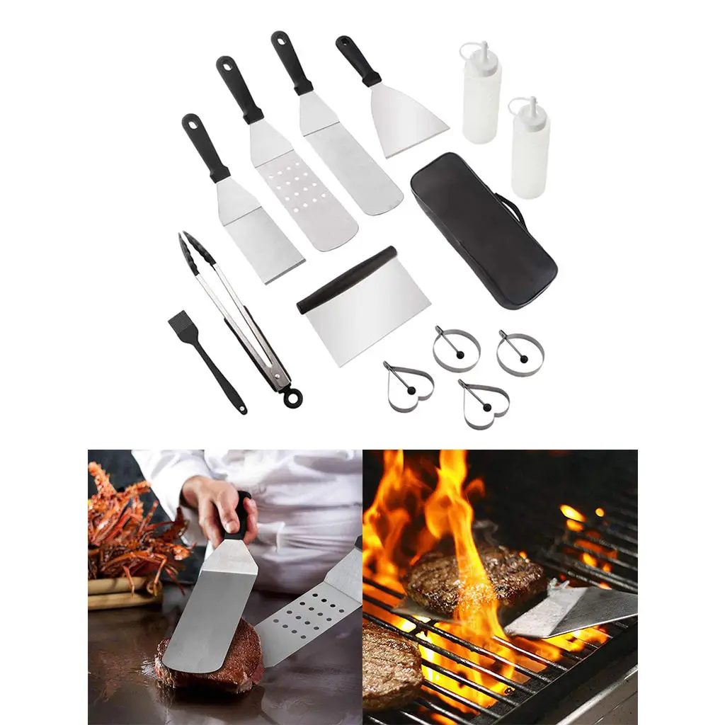 Набор гриль 14 шт. кухонный набор инструментов для гриля барбекю Teppanyaki |