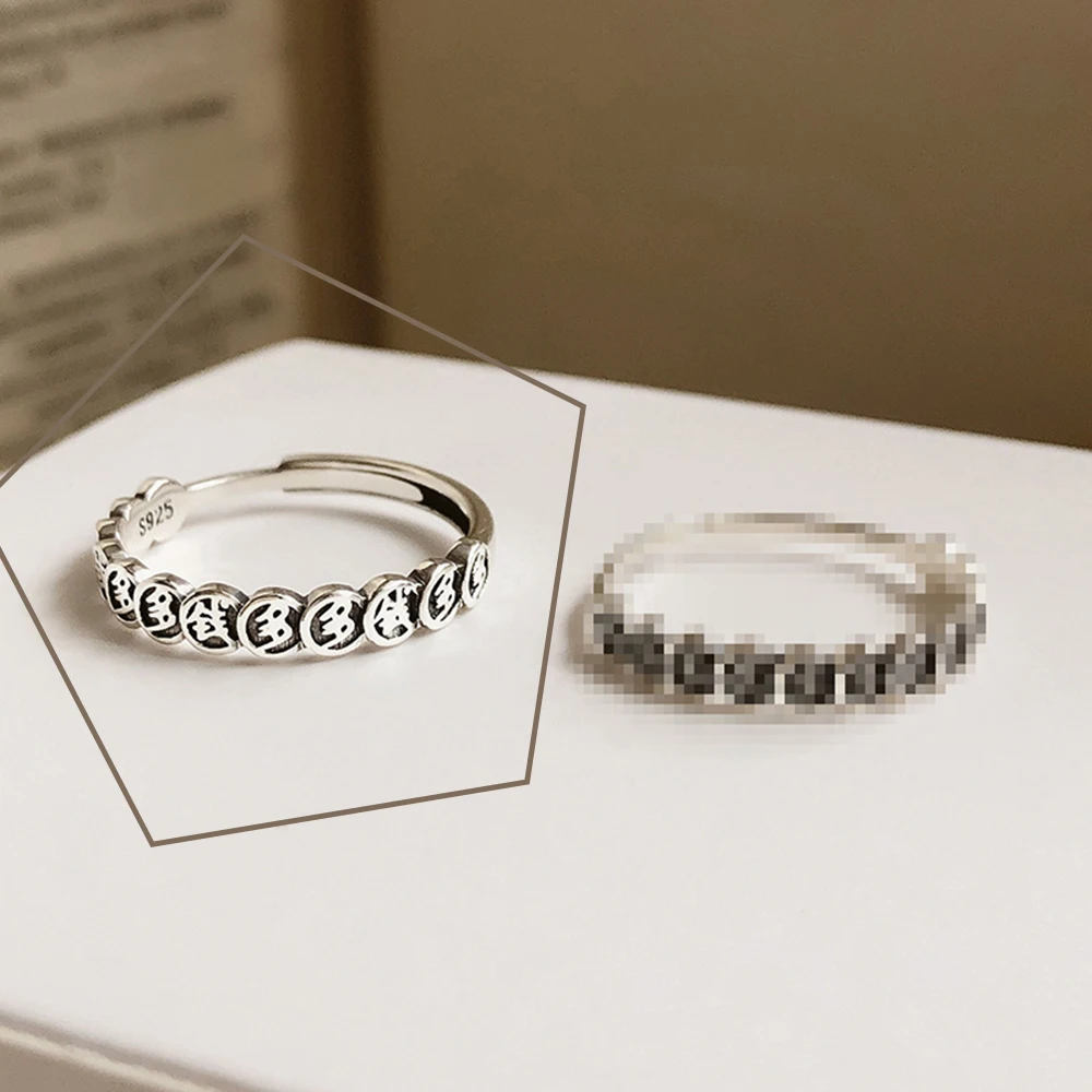 

Vintage Silver Color Metal Lovely Pony Open Rings Design Finger Rings For Women Men Party Jewelry Gifts Copper Coin Rings