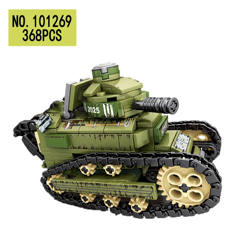 Военный танк T34 Panzer Tiger совместимый с WW2 бронированный автомобиль самолет армия Ju
