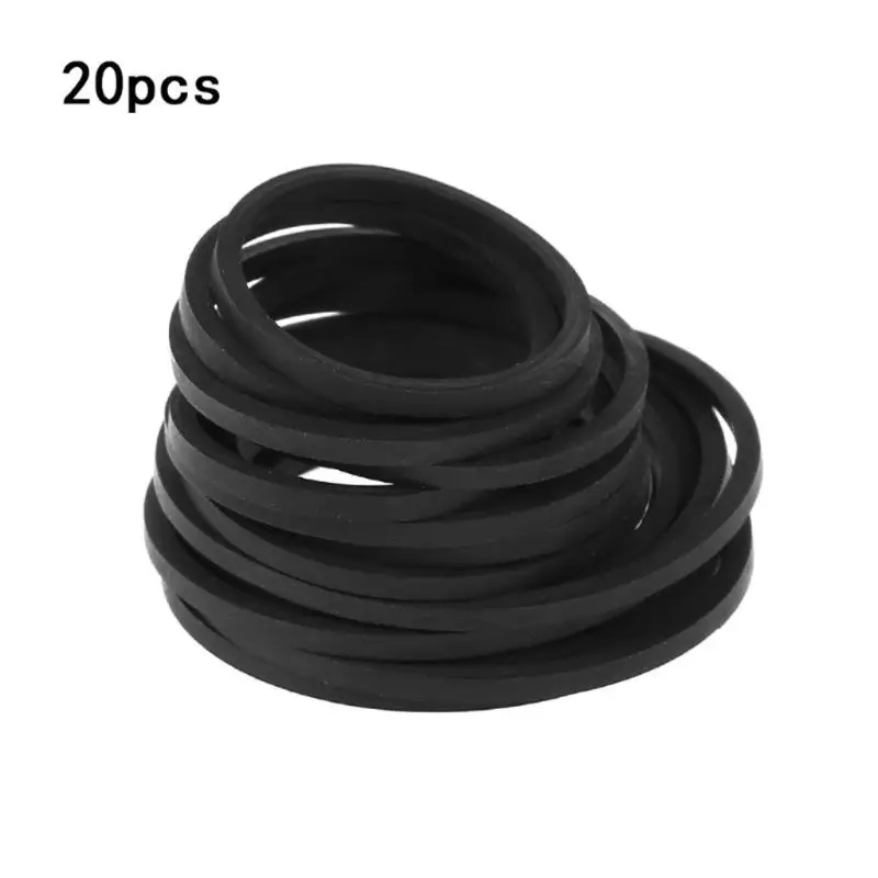 

20PCS 25-170mm Assorted Common Rubber Belt Mix Cassette Tape Drive Belt for DVD