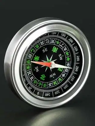 

Compass outdoor mini portable adult children students multifunctional mountaineering car compass compass