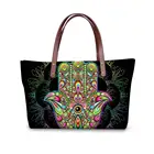 Роскошные сумочки injers Designs, модная женская сумка с ручным принтом, сумки на плечо для женщин, модные сумки-тоуты, женская сумка для девушек