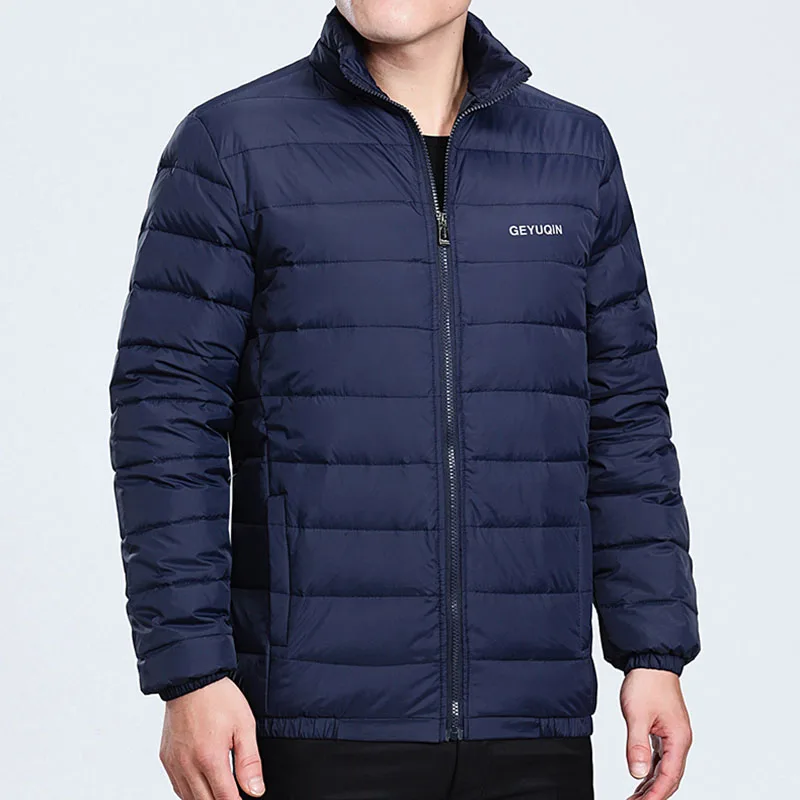Big size 2019 white duck down winter jacket ultralight casual outdoor warm snow Fur collar brand coat Parkas | Мужская одежда