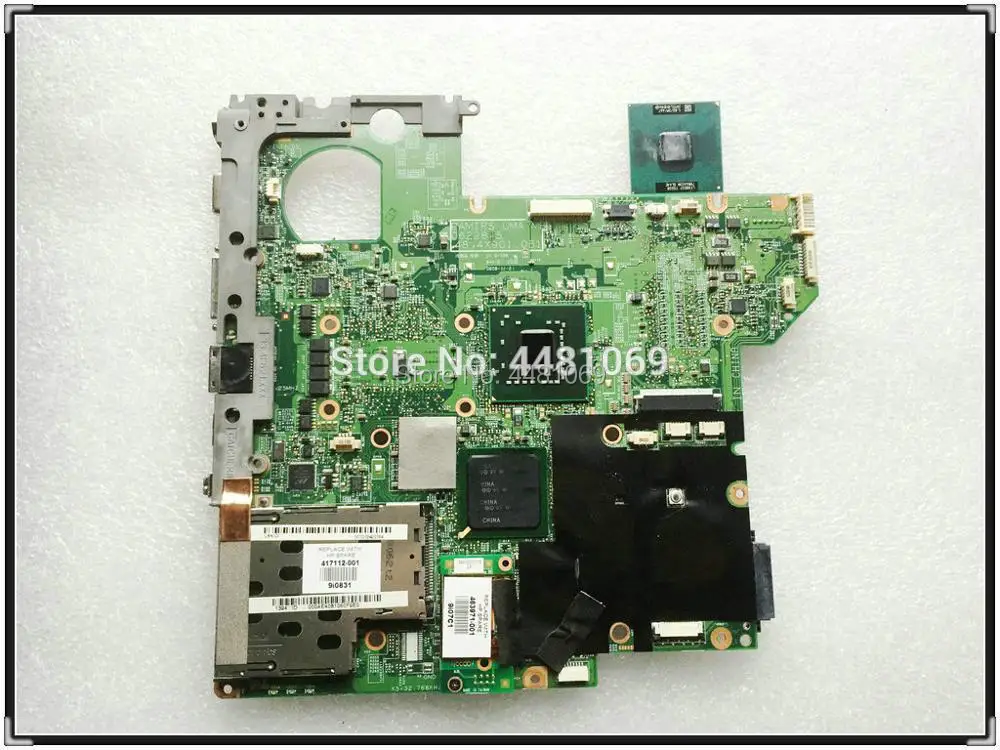 Материнская плата 460715 001 для ноутбука hp pavilion DV2000 DV2500 DV2700 COMPAQ V3000 448598 965GM DDR2 100%