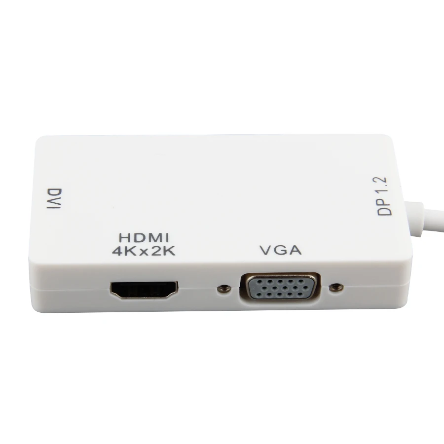 Адаптер для порта дисплея Thunderbolt Mini переходник с DP на HDMI совместимый DVI VGA Apple MacBook