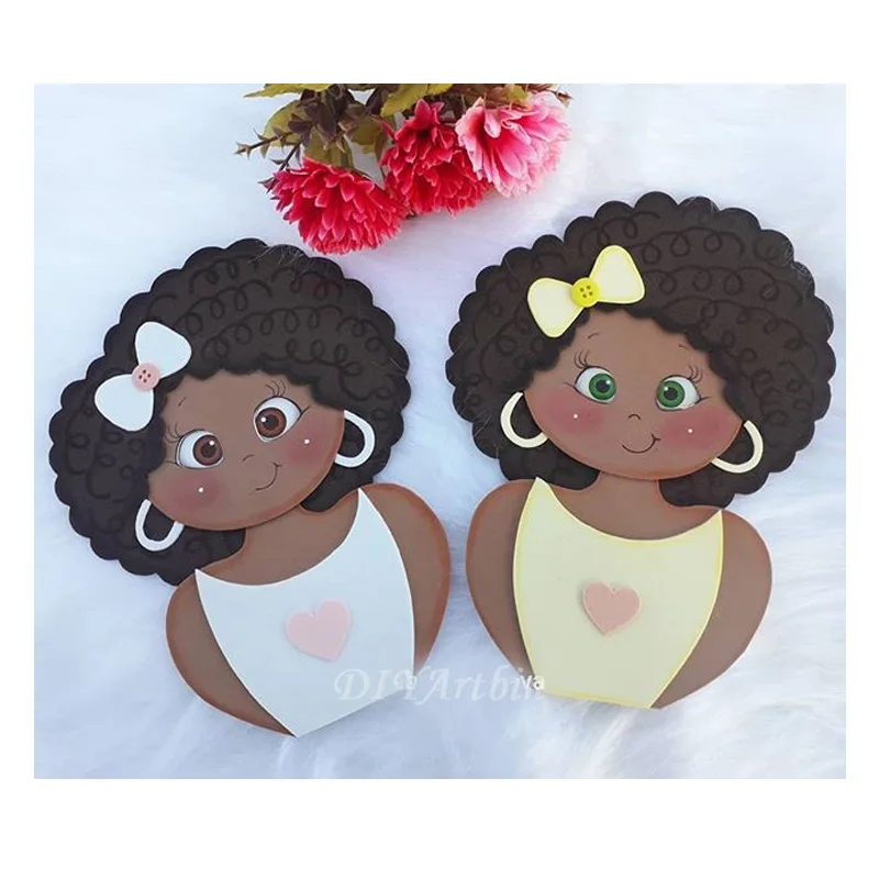 Новинка 2020 штамп для карт девушек форма скрапбукинга бумаги рукоделия нож лезвие