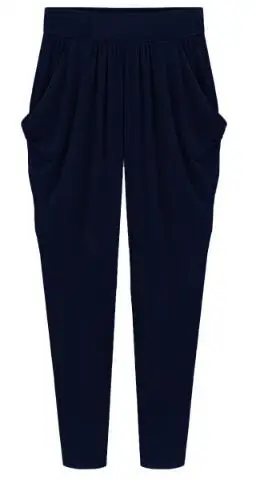 Летние женские шаровары с высокой талией свободные прямые брюки до щиколотки