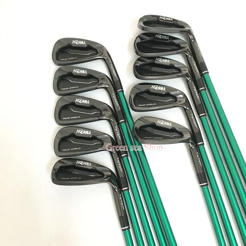 Новые мужские утюги для гольфа HONMA TW737P черные утюги для клюшек 3-11.Sw клюшки для гольфа с графитовым валом для гольфа R или S flex