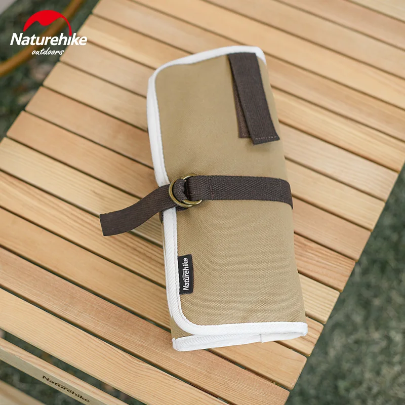 Naturehike Camping Portable Tableware Bag Ultralight 200g Picnic Knife Fork Storage Cutlery Hanging Outdoor BBQ Cooking | Спорт и