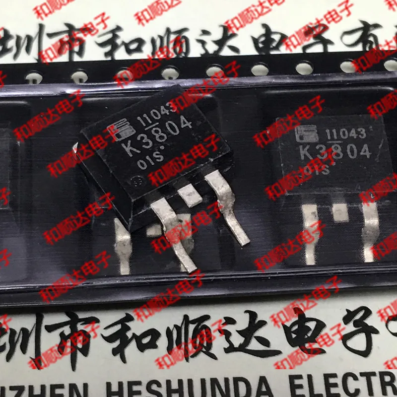 

Original New / 5pcs / K3804 2SK3804 TO-263 75V 70A