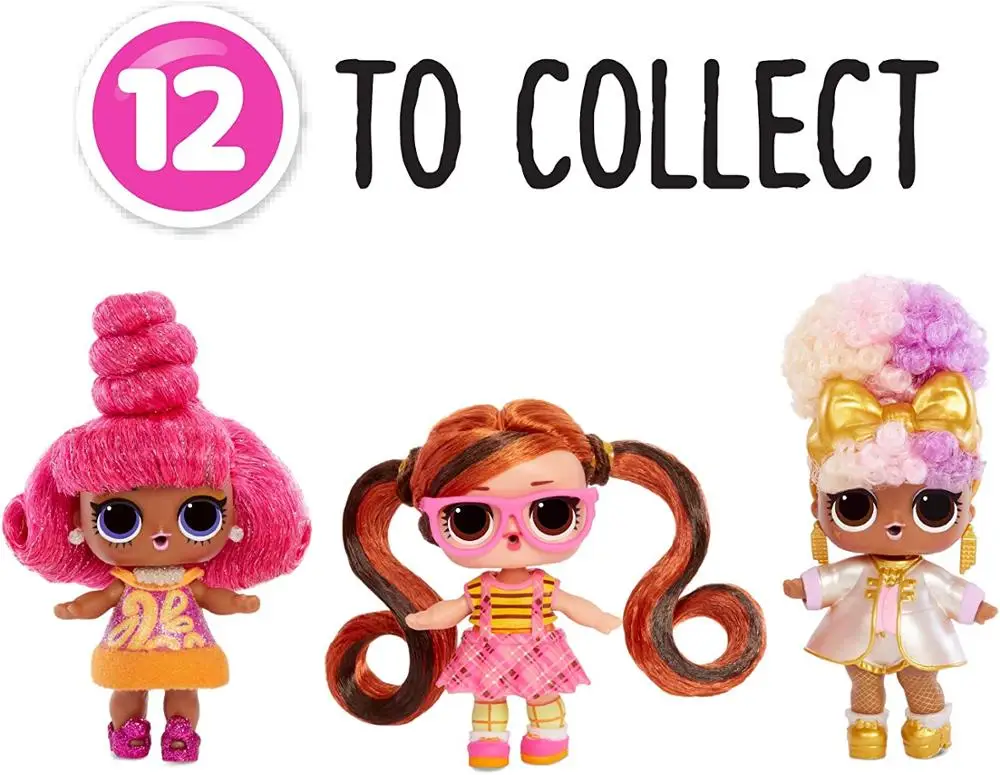 

L.O.L. Surprise! Hairvibes Dolls with 15 Surprises & Mix & Match Hairpieces 100% Original MGA dolls