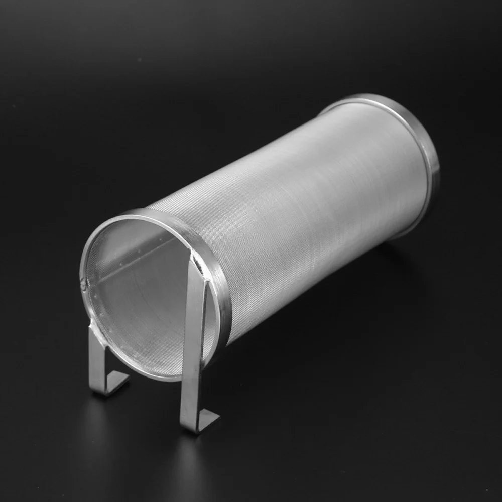 

Stainless Steel Hopper Brewing Filter Cartridge Beer Mesh Strainer Tool (4 x 10inch)