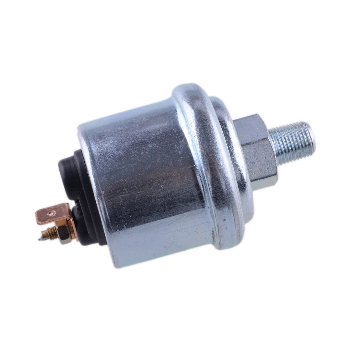 

Silver 0-1 Mpa Engine Oil Pressure Sensor 12V Digital Gauge Sender Switch Unit 1/8 NPT