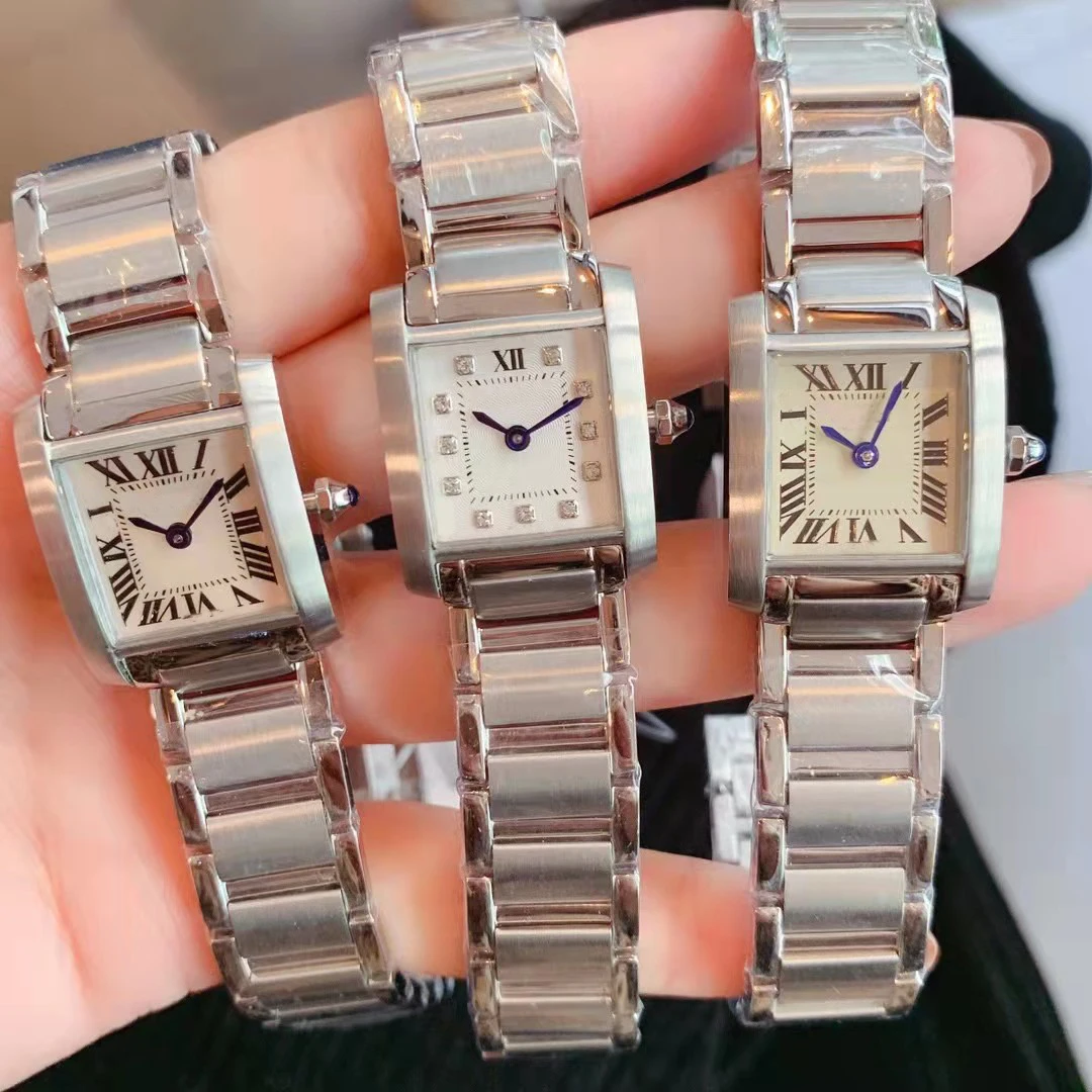 

AAA watch fashion quartz watch for women classic brand 1:1 stainless steel strap exquisite compact luxury charm holiday gift