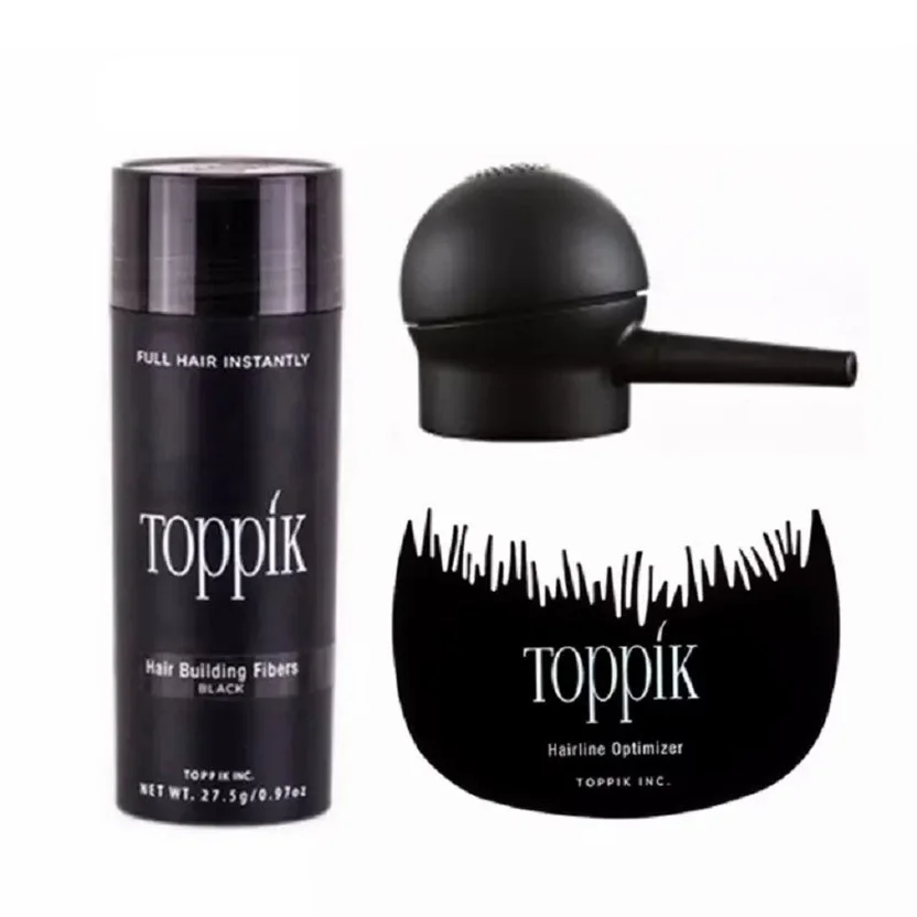 

Toppik For Hair Fibers Keratin Care Growth Thickening Beauty Spray Building 27.5g Loss Products Instant Wig Regrowth Powder