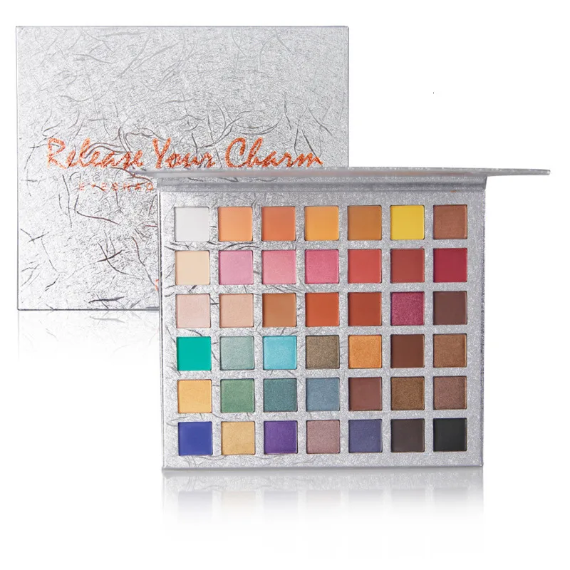 42 Colors Eyeshadow Pallete Glitter High Light Eye Shadow Matte Naked Color Long Lasting Makeup |