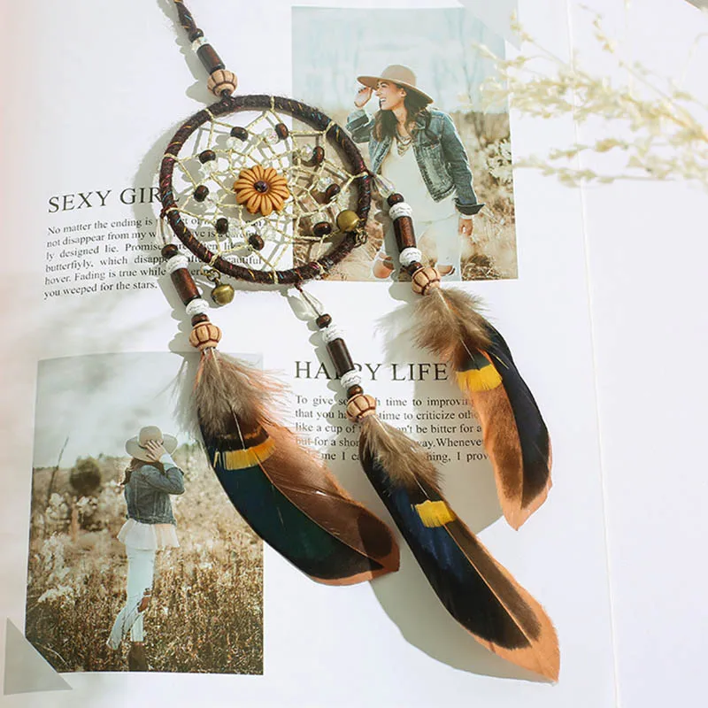 Вешалки для автомобилей тканые изделия ручной работы 7 см dream Cather net украшение