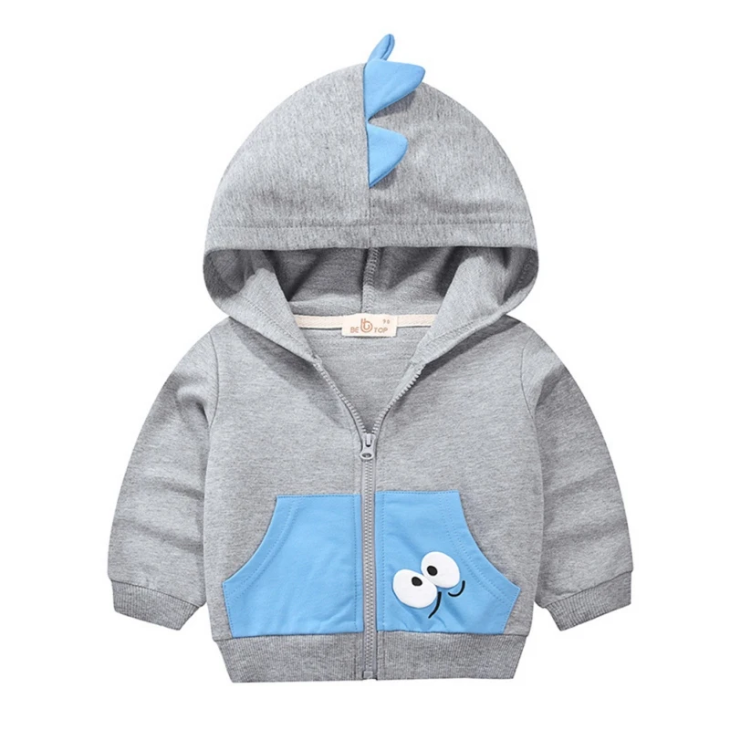 Children Autumn Winter Hoodies Cute Cartoon Jacket Coat Boy Zipper Sweatshirt Toddler Kids Outwear Clothing |
