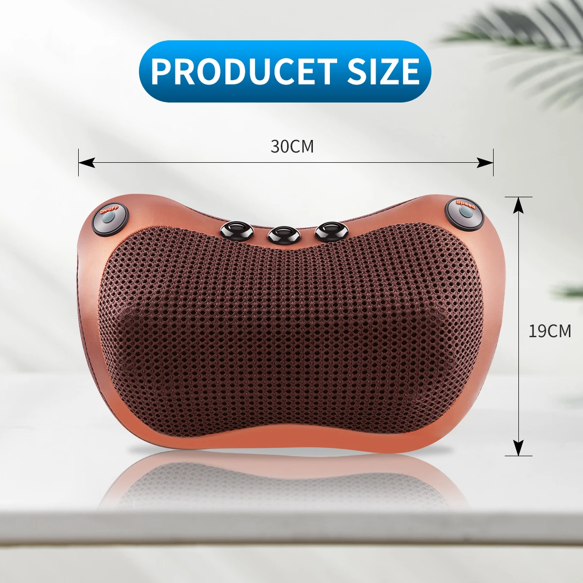 Релаксация Массажная подушка для шеи вибратор Электрический плечевой спины