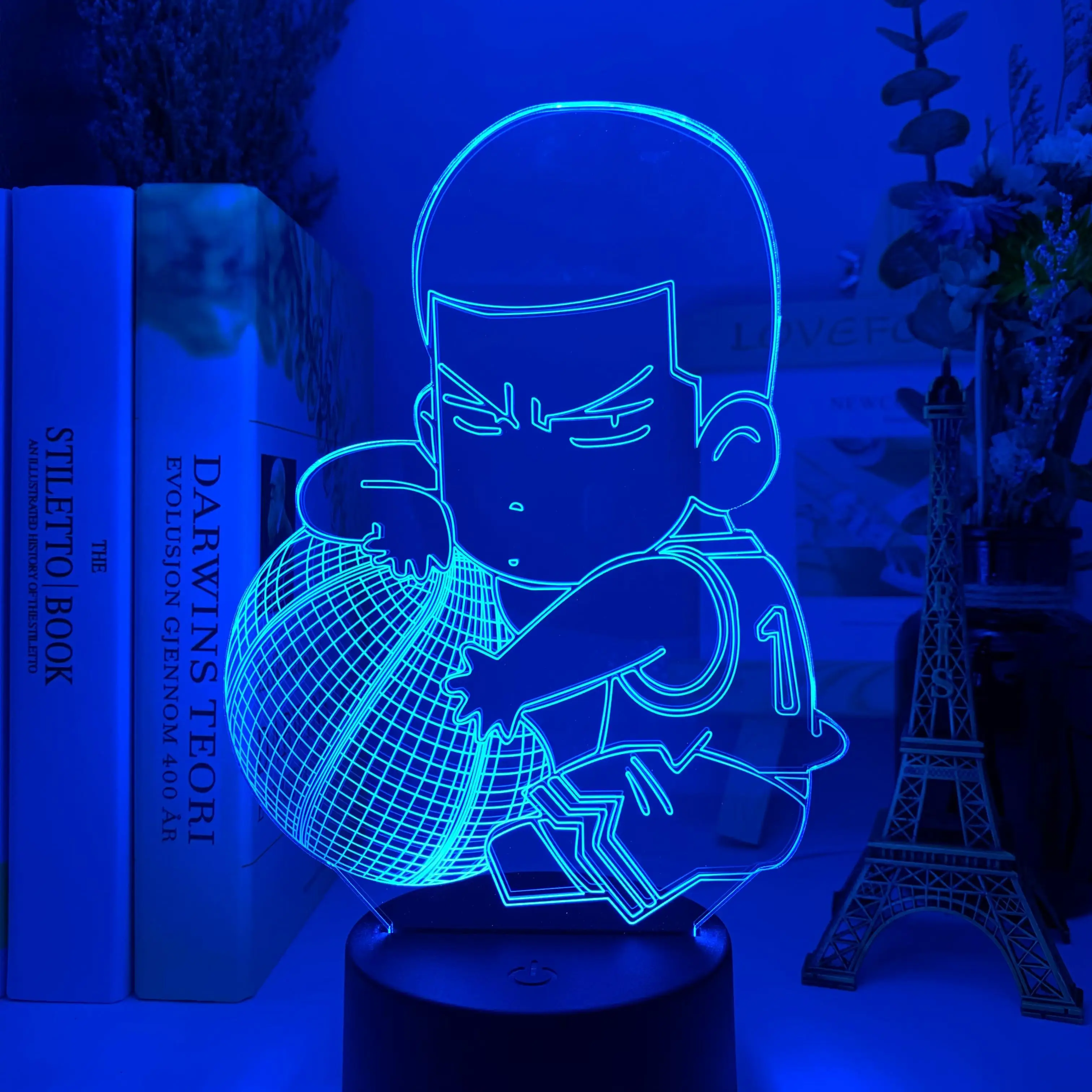 

Аниме SLAM DUNK Hanamichi Sakuragi фигурка дети ночник для комнаты декор крутой подарок на день рождения колледж Общежитие настольная лампа рукава каэд