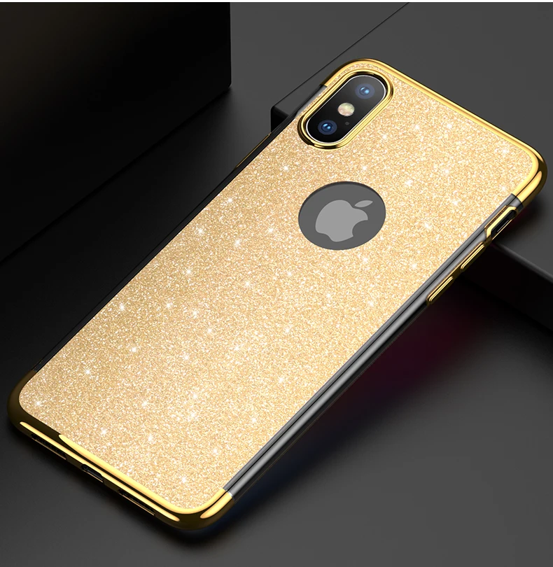 Модный Блестящий чехол для iPhone 5 5S 6 S plus разноцветный мягкий 7 8 X XS XR Max 11 Pro Iphone |