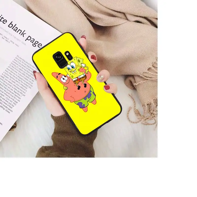 

SpongeBobs Phone Case For Samsung Galaxy A50 A30 A71 A40 S10E A60 A50s A30s Note 8 9 S10 Plus S10 S20 S8