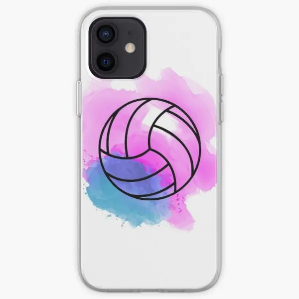 

Volleyball Watercolor Phone Case for iPhone 11 12 13 Pro Max Mini 5 5S SE 6 6S 7 8 Plus X XS XR Max Cover Dog Flower Photos