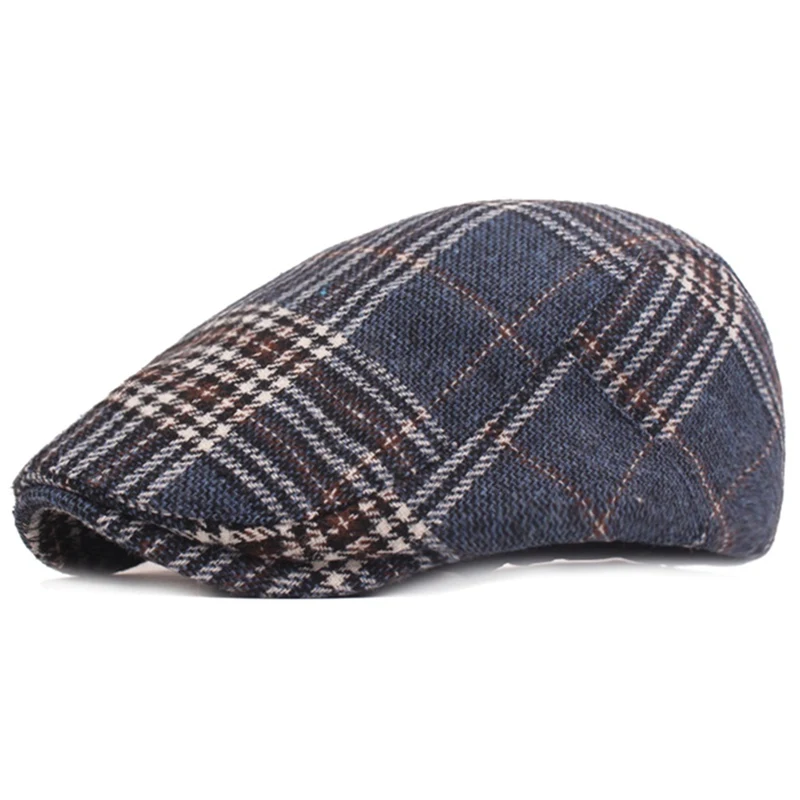 

Fashion Octagonal Cap Newsboy Beret Hat Autumn And Winter Hats For Men