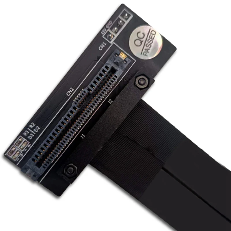 SFF-8639 U.2 to PCI-E 3.0 4X Ribbon Extender Cable PCI Express Extension 32G/Bps for NVME SSD | Компьютеры и офис